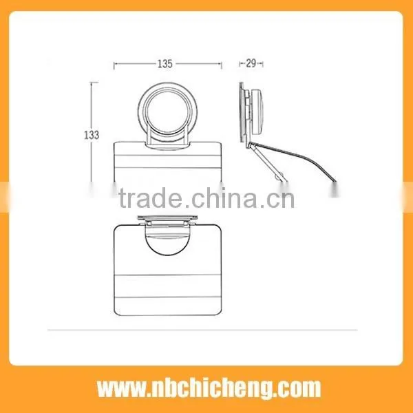 Bathroom Tissue Roll Suction/Holder Toilet Tissue Paper Roll Holder Hanger With Cover Waterproof Toilet Paper
