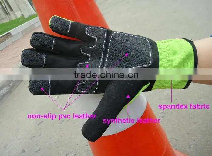 Reflective stripe traffic police glovesJRS315