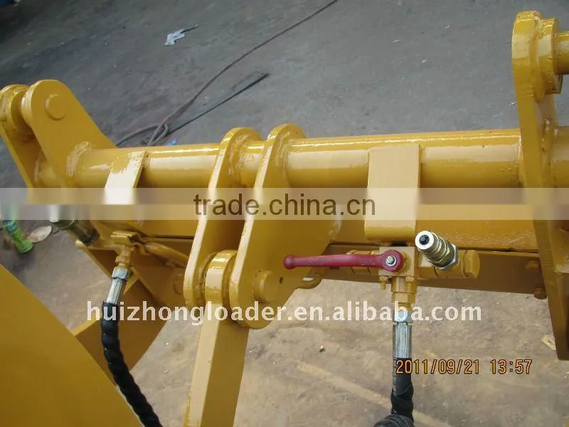 Pilot control zl15 various tools wheel loader with CE,joystick