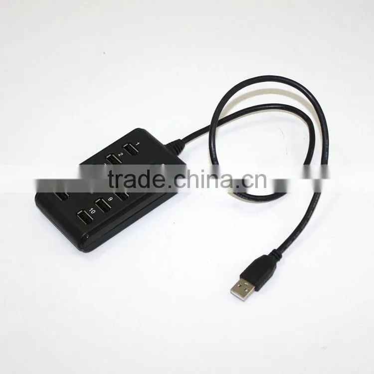 10 Ports High Performance USB 2.0 HUB