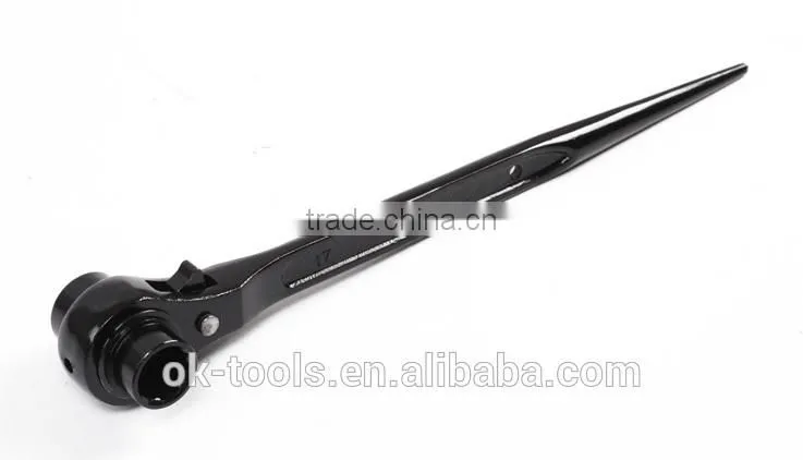 OK-TOOLS NEW Ratchet Wrench with Pointed Tail