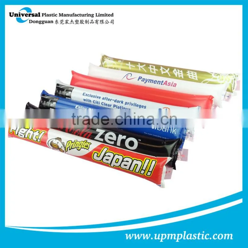 One time use promotional degradable Disposable inflatable thunder stick