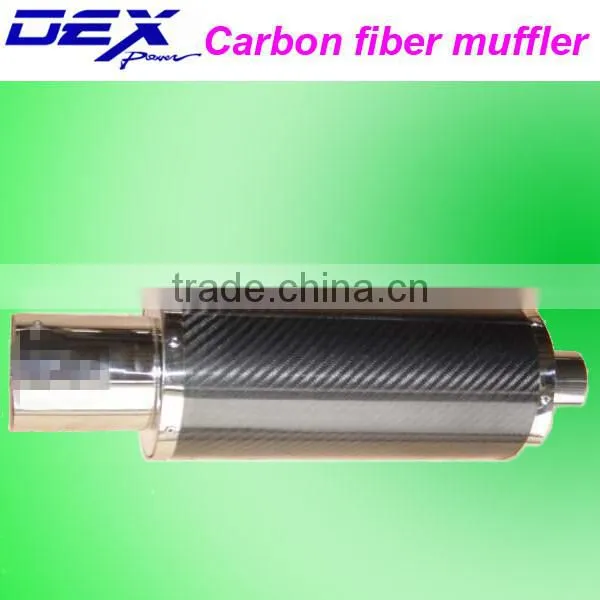 Tianyu DEX universal auto racing exhaust tuning carbon fiber muffler