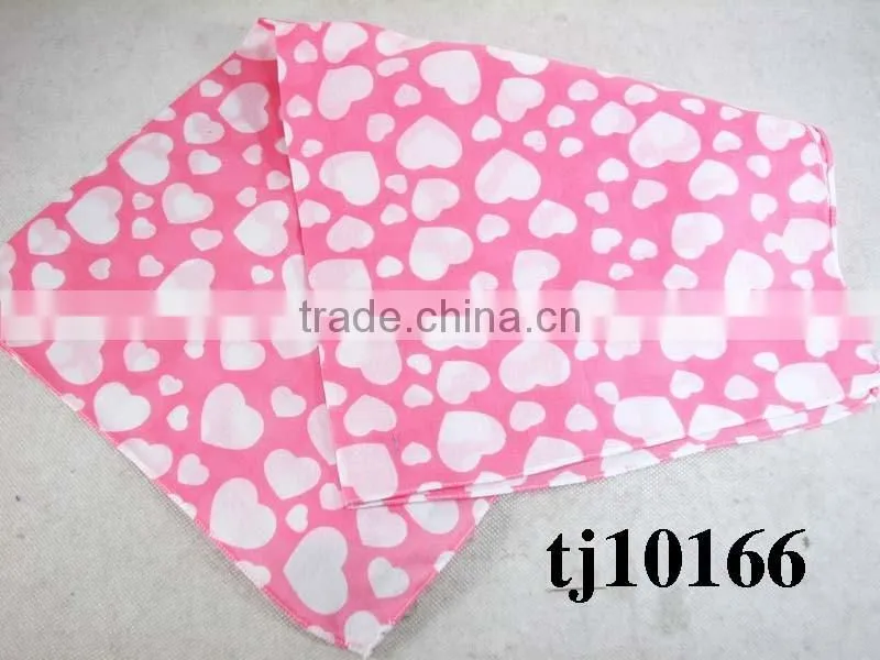 personlized cotton red pepper printing bandana kerchief