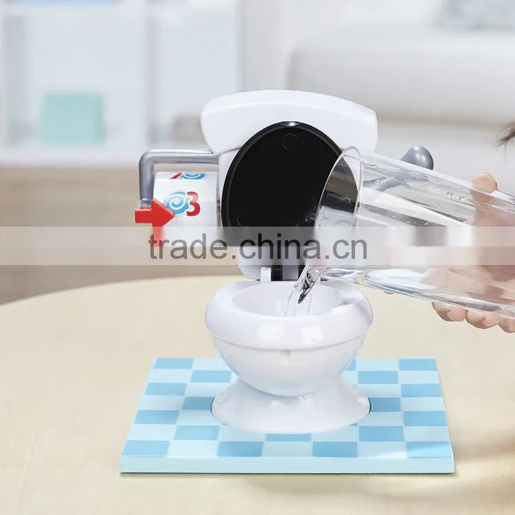 UCHOME 2017 hot new products crazy toilet spray water funny trouble toilet game toy