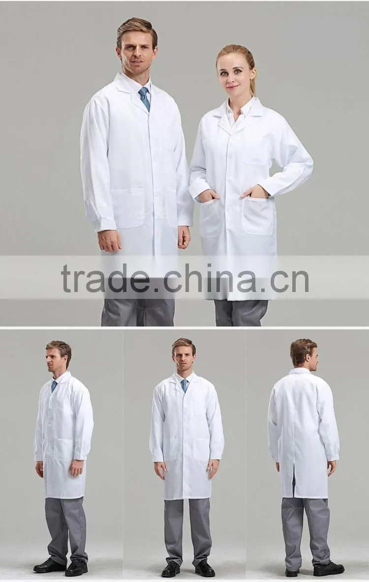 white medical coats labcoat medical scrubs doctor uniform nurse clothing