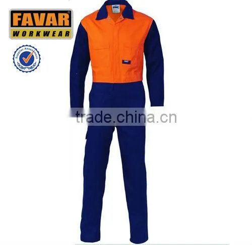 men's flame retardent coverall oil field safety coverall