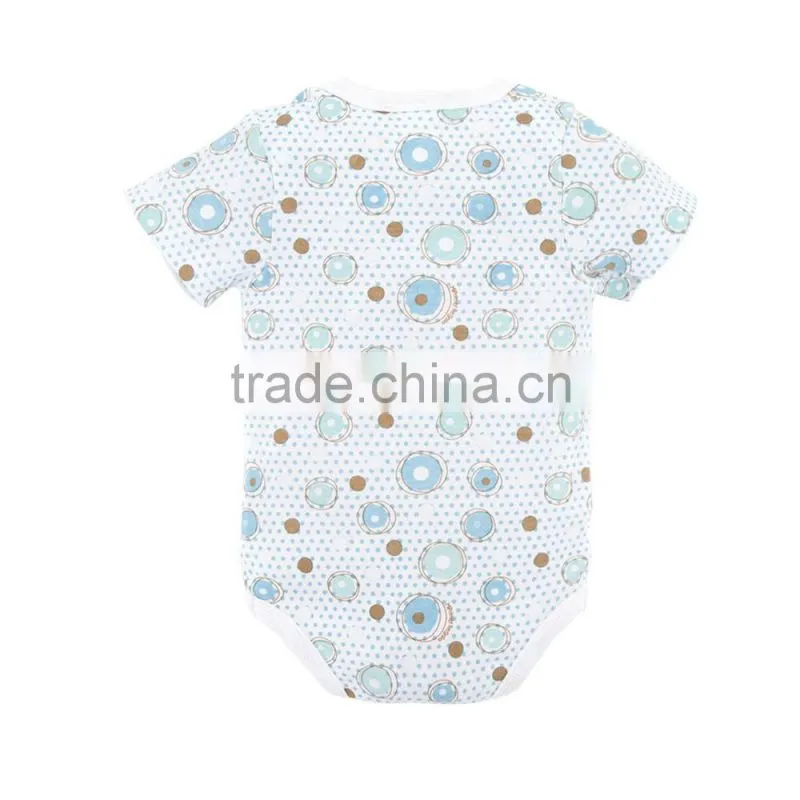 2017 Circle Design Baby Rompers