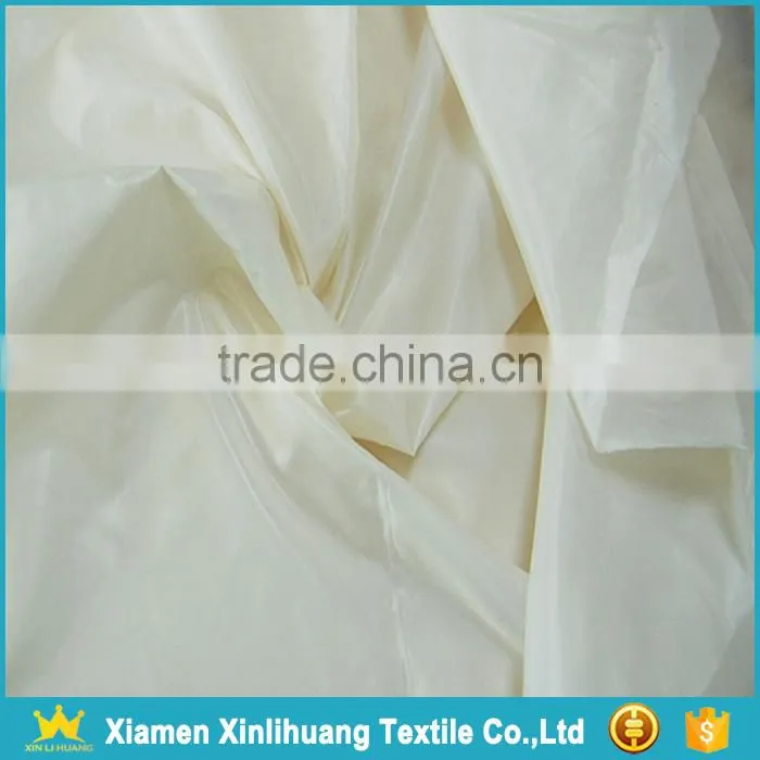 High Quality Multi Colors Waterproof 190T / 210T 100% Polyester Taffeta Fabric