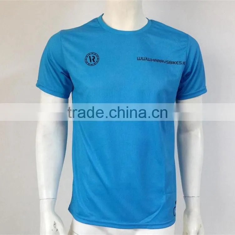 Wholesale Custom made quick dry sublimation coolmax running t shirts