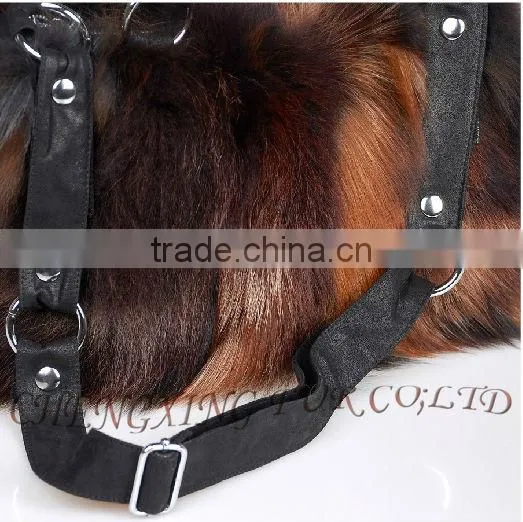 CX-H-51 Fashion Silver Fox Bags 2016 Women Handbag Production
