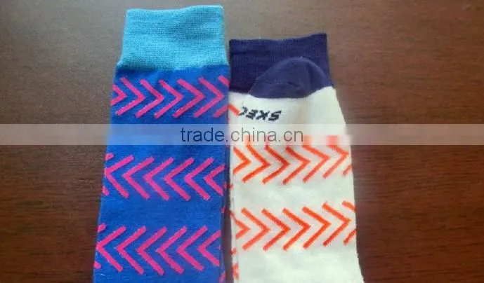 Long Men cotton stripe soccer socks