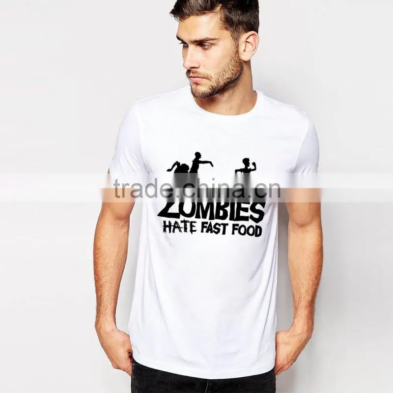 Hot sale manufacture OEM custom simple printed men's t shirt