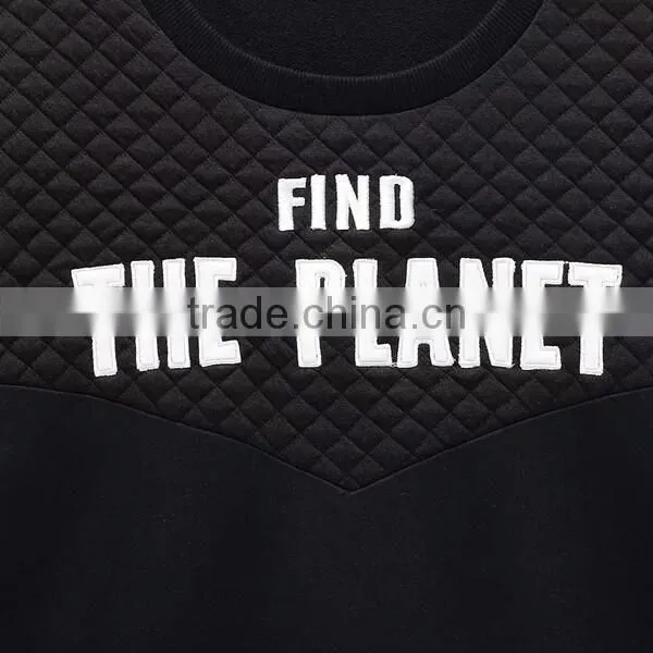 women simple fashion Sweatshirt with letter printed