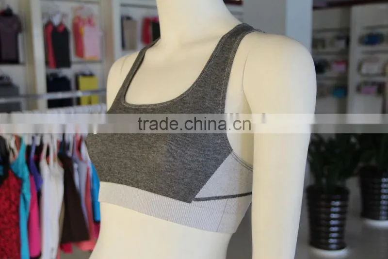 nice quality seamless sexy lady sports bra