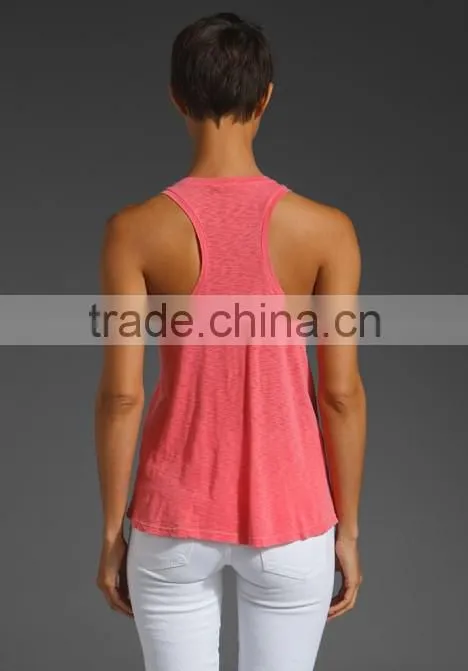 summer vintage racer back tank top