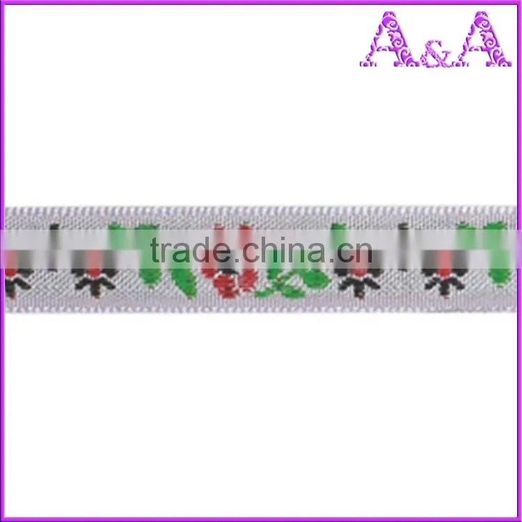Custom Woven 100% Polyester Jacquard Twill Tape