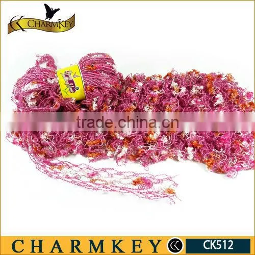 tape fancy hand knitting yarn scarf yarn new for 2015