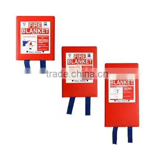 Wool Fire Blanket Safety Emergency Wall Mountable NEW Packaged