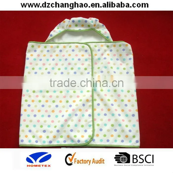 baby hooded poncho