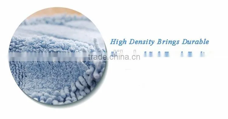 Outdoor floor mat jacquard chenille shaggy fabric
