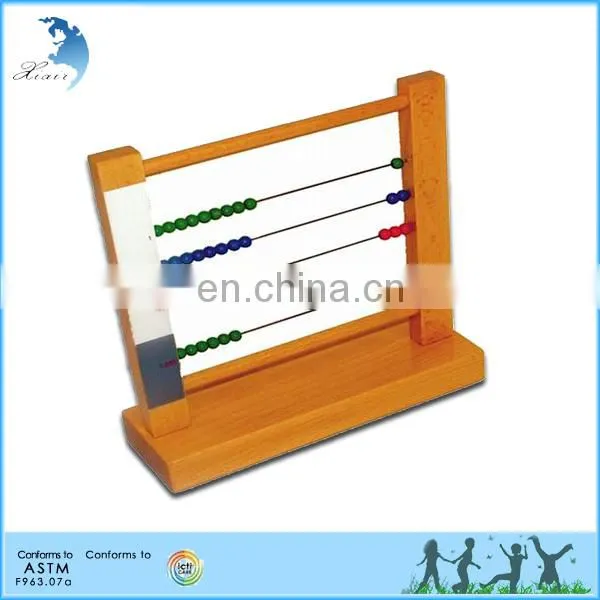 Mathematical exercise game fancy montessori wooden small toy