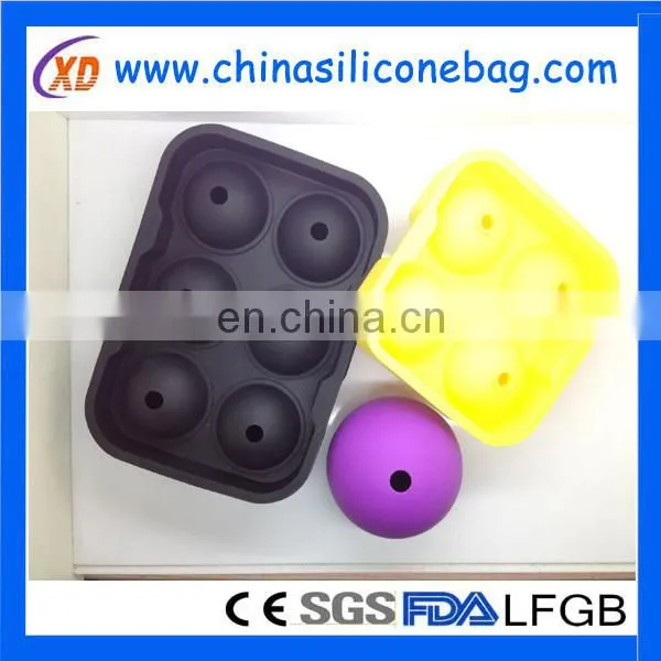 BPA Free Silicone Ice Cube Tray/ Ice Ball Maker in Eco-friendly
