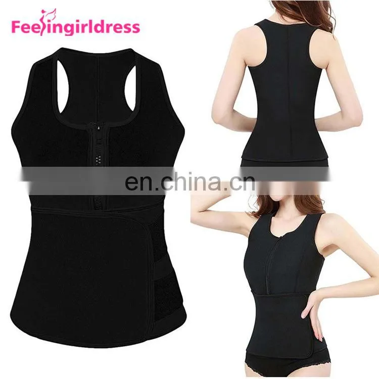 Slimming Belt Abdomen Sauna Waist Shaper Lose Weight Fitness Neoprene Body Shaper Vest