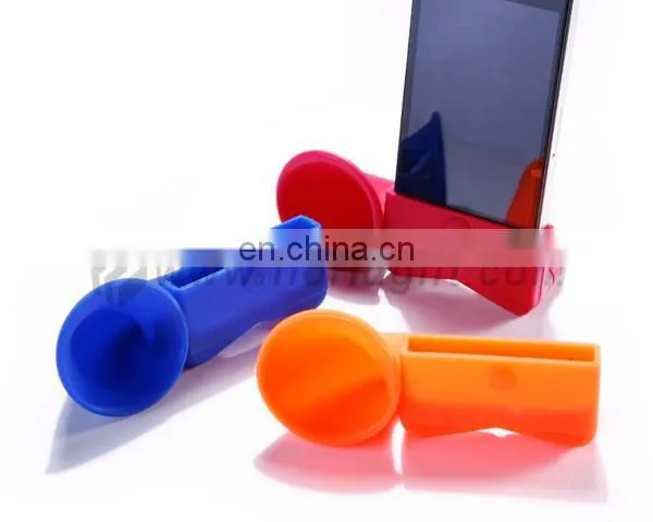 2017 cheap decorative silicone horn speaker