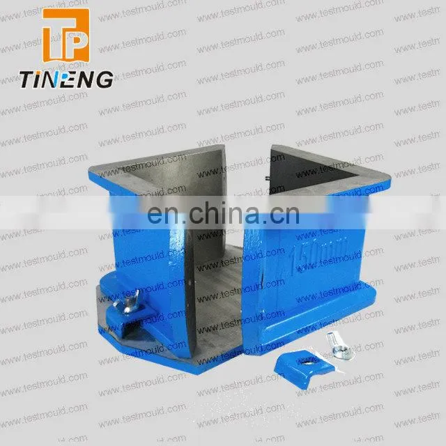 150mm 100mm Cast iron two parts cube mould
