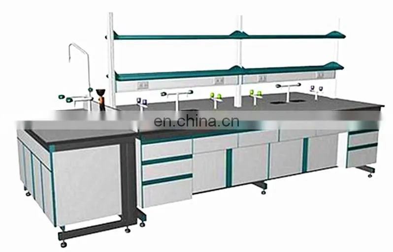 Hopui Own Design Laboratory Work Table Island Bench