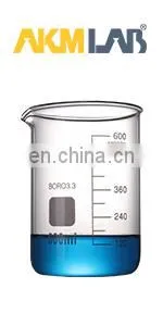 AKMLAB Glassware Pyrex 500ml Glass Beaker For Lab