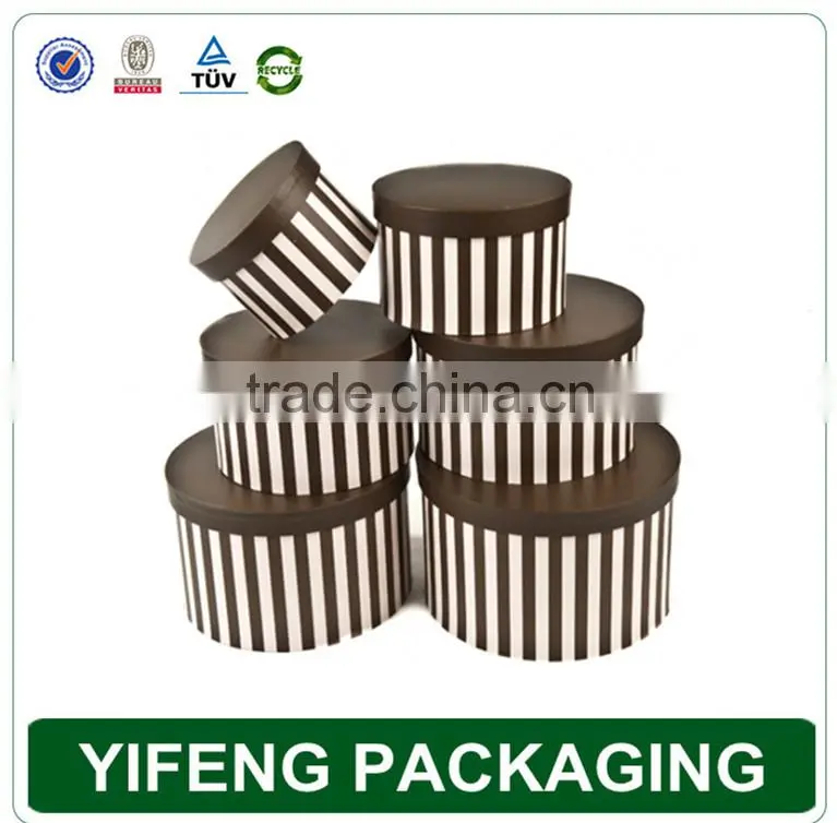 Customized wholesale cylindrical gift box