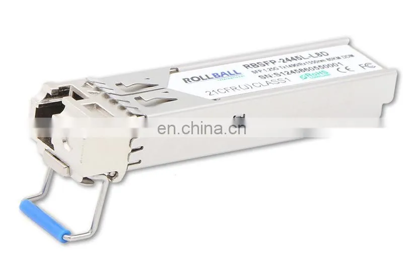 1000Base-Bx BIDI SFP 1.25G 80km SMF simplex LC DDM Module