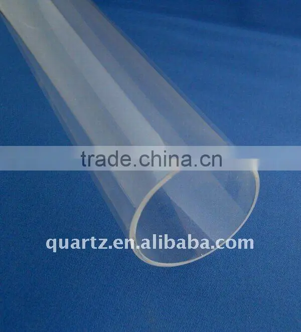 Clear /Transparent Fused Quartz Glass Tube