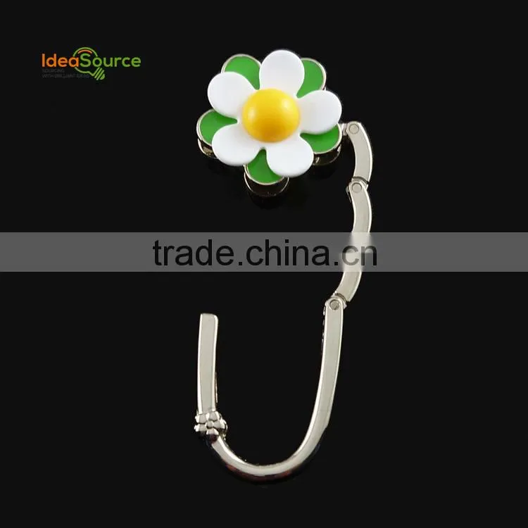 Multi-color Flower Shap Padlock Handbag Holders For Tables Wholesale
