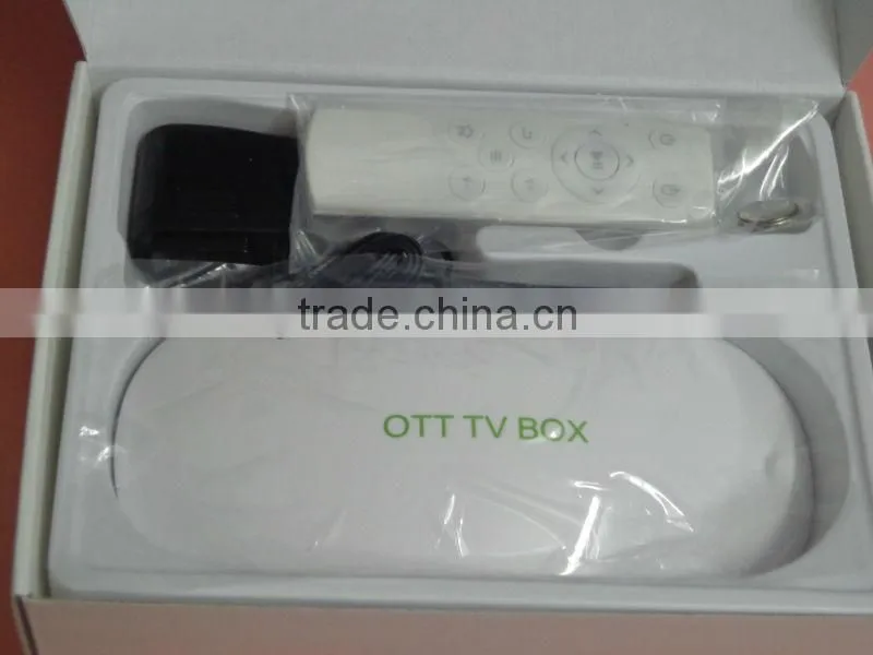 OTT TV BOX Amlogic 8726 MX dual core Built-in Webcam android 4.2 HDMI IPTV set top box google tv box