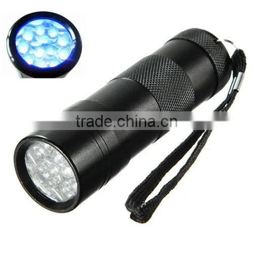 395nm 12 LED UV Flashlight,12 UV ULTRA FLASHLIGHT