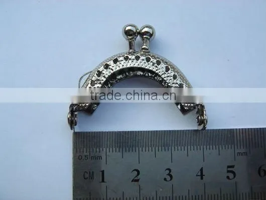 Metal Coin Purse Frame With Sewing Holes