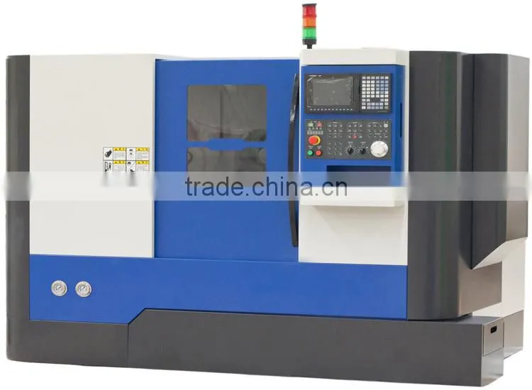CKX400F High quality Chinese CNC Lathe Machine with Germany Linear Guideway 8" hydraulic chuck 8/12 station turret