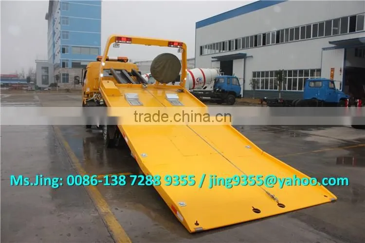2015 EuroIII or EuroIV Factory Price Dongfeng DLK 4 ton tow truck,4x2 towing truck