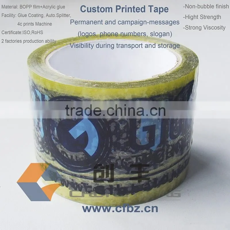 Bopp printed tape