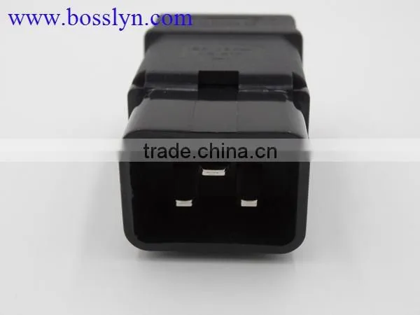 OEM most popular hollow pin for non rewirable plugs C13C14C19C20