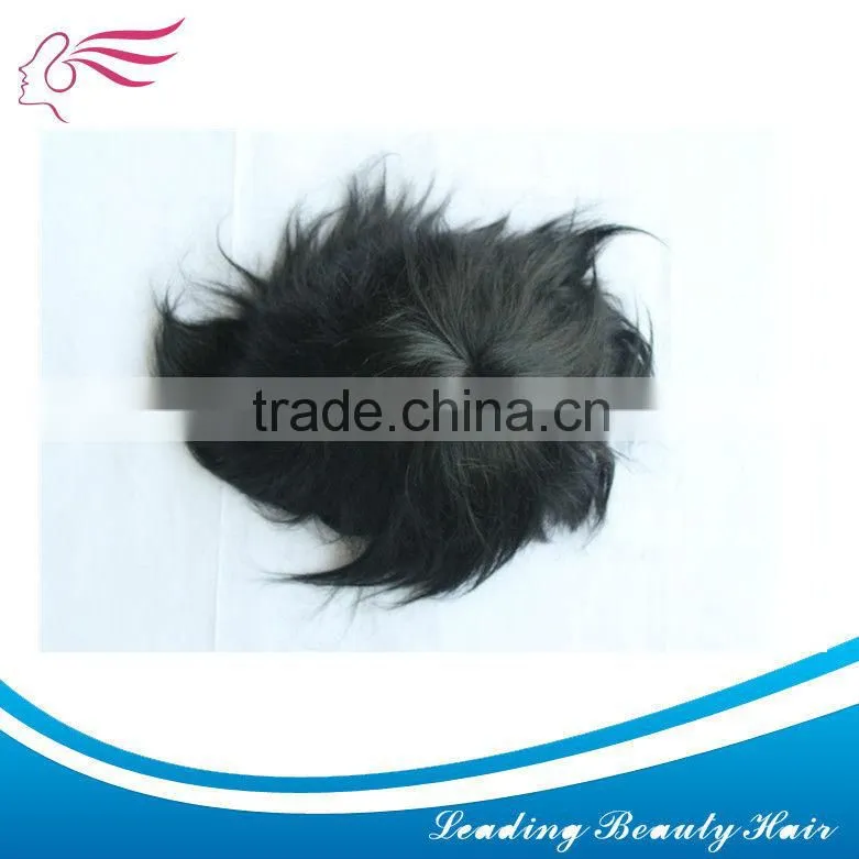 natural human hair toupee