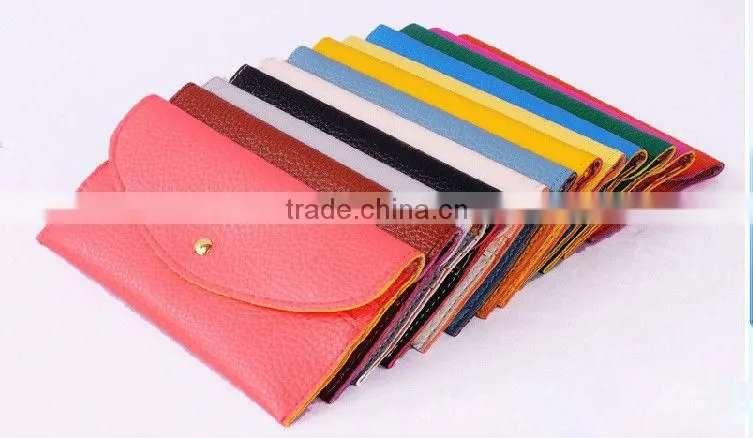 Very cheap long envelope snap women wallet,women purse