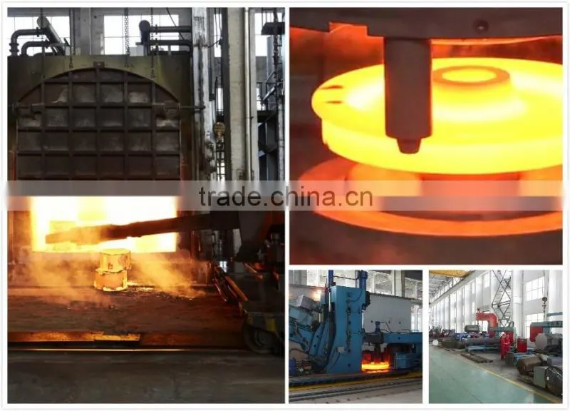 Forging alloy steel gear wheel