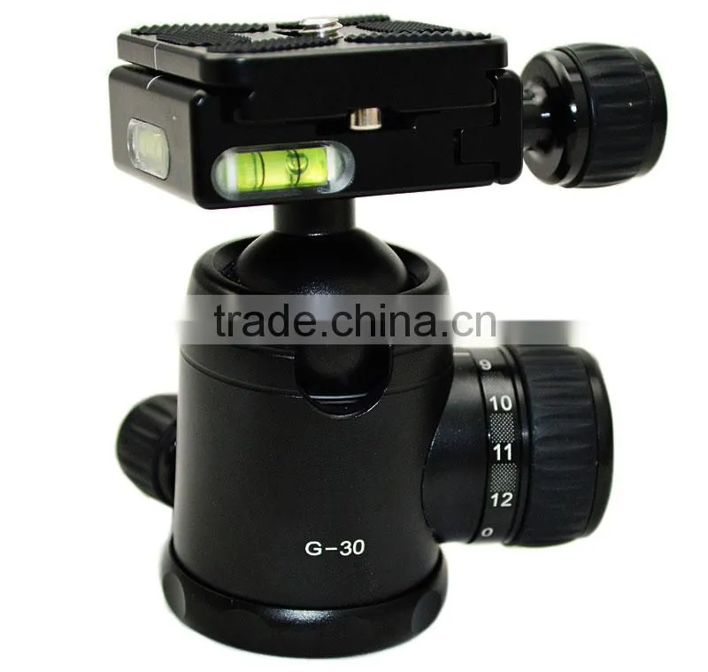 Cheap goods from china best professional tripod video Ballhead for camera with the 3/8 inch screw