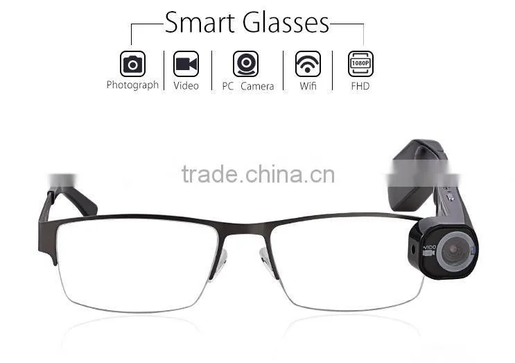 NEW Smart Wearable Wifi Camera Glasses