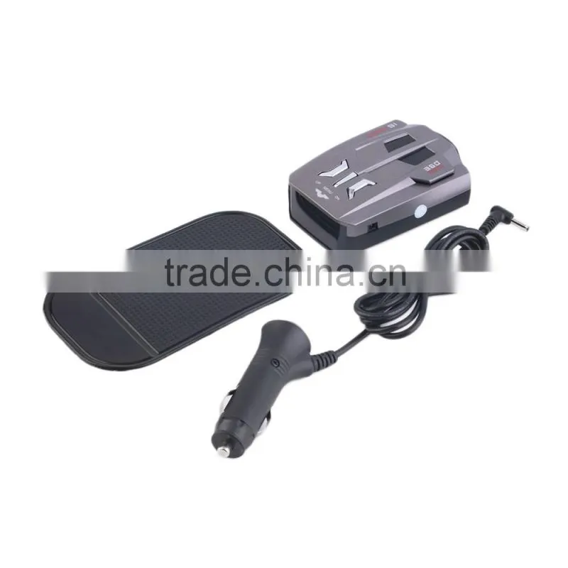 V9 12V Car Detector LED Display X K NK Ku Ka Laser Anti Radar Detector