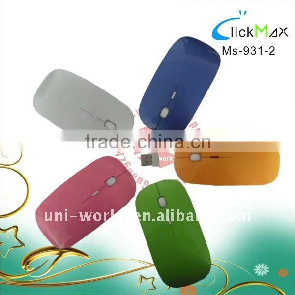 3D 2.4G falt wireless mouse